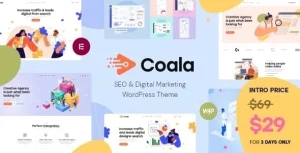 Coala - SEO & Digital Marketing WordPress Theme