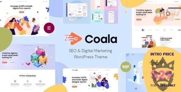 Coala - SEO & Digital Marketing WordPress Theme