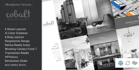 Cobalt - Responsive Architect  Creatives WP Theme