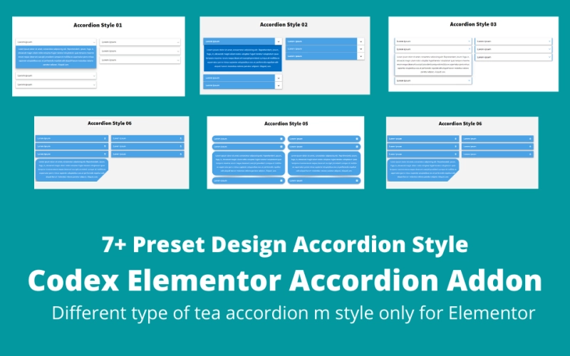 Codex Elementor Accordion Addon WordPress Plugin