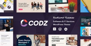 Codz - Software  IT Services Theme