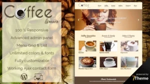 Coffee – Barista and Coffee Bar WordPress Theme