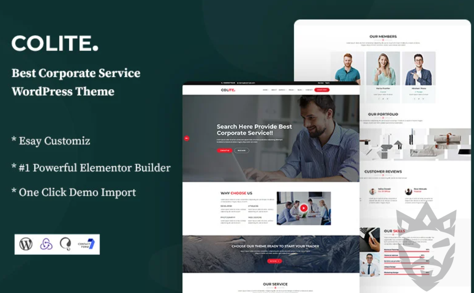 Colite - Corporate Service WordPress Theme