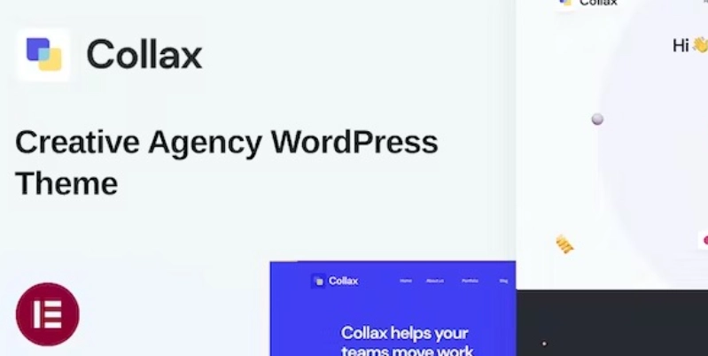 Collax – Creative Agency WordPress Theme