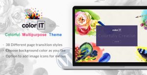 ColorFolio - Freelance Designer WordPress Theme