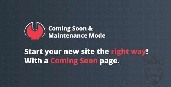 Coming Soon & Maintenance Mode PRO