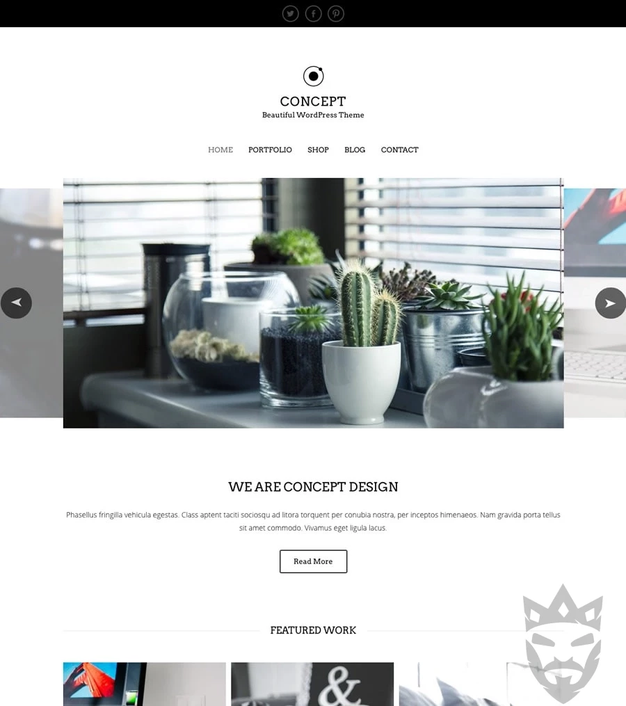 Concept WordPress Theme