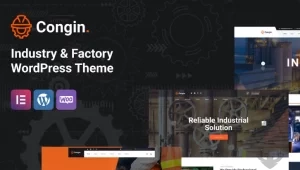 Congin - Industry & Factory WordPress Theme