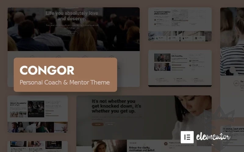 Congor - Personal Coach & Mentor WordPress Theme