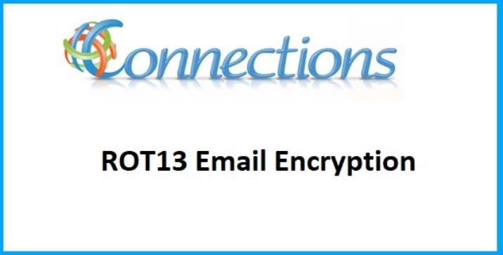 Connections Business Directory Extension ROT13 Email Encryption