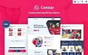 Constar - Construction Responsive WordPress theme WordPress Theme