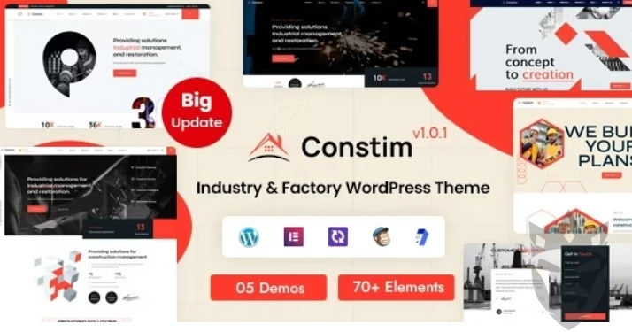 Constim - Industry & Factory WordPress Theme