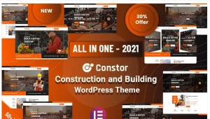 Constor - Construction and Building Responsive WordPress Theme