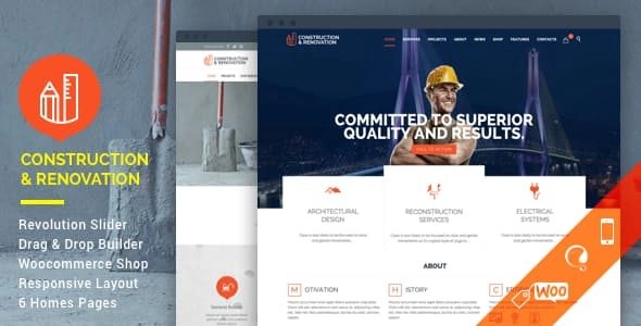 Construction - Construction Building WordPress