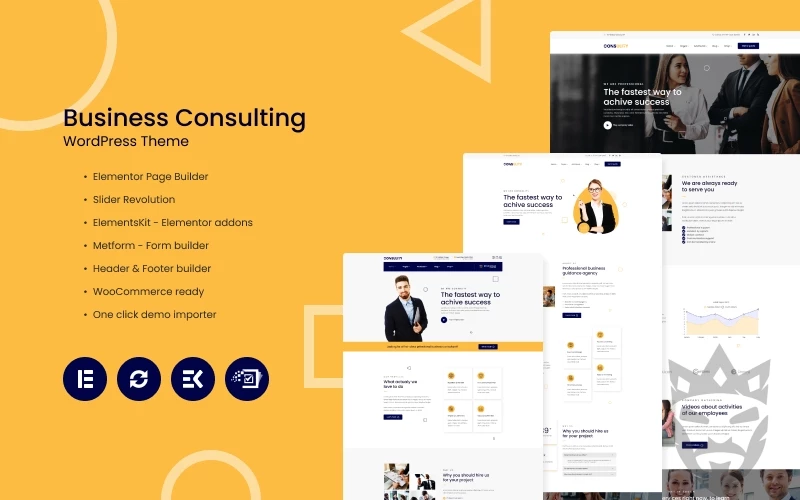 Consulity - Business Consulting WordPress Theme