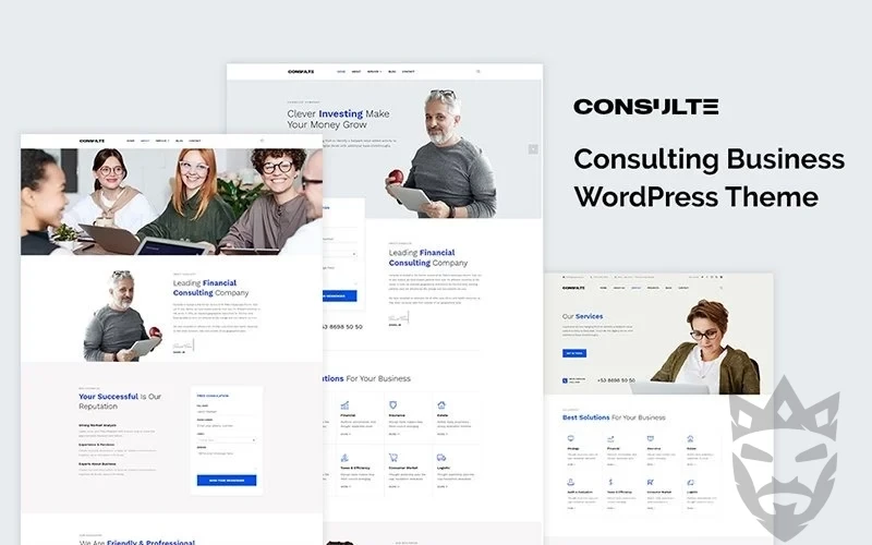 Consulte - Consulting Business FREE WordPress Theme