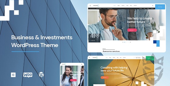 Consultum | Corporate Business  Investments WordPress Theme