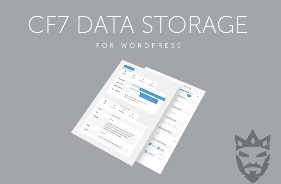 Contact Form 7 Data Storage