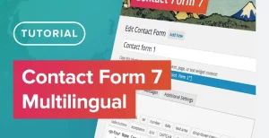 Contact Form 7 Multilingual