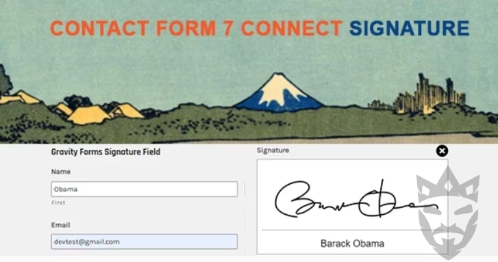 Contact Form 7 Signature