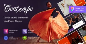 Contempo - Dance School WordPress Theme