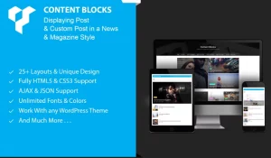 Content Blocks Layout For WPBakery Page Builder