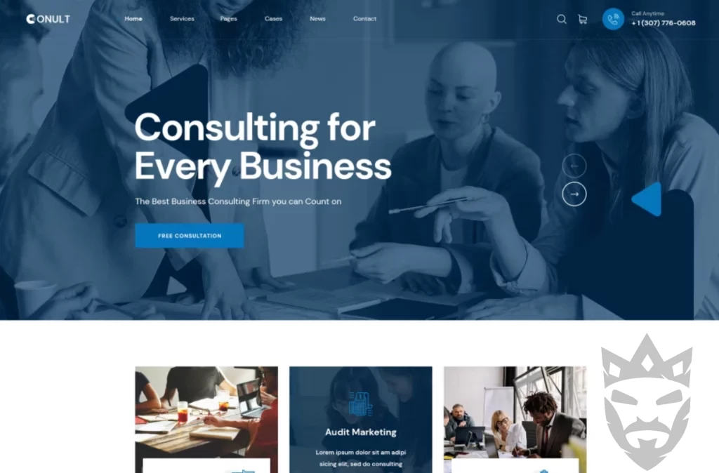 Conult - Consulting Business WordPress Themes