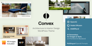 Convex - Architecture  Interior Design WordPress Theme