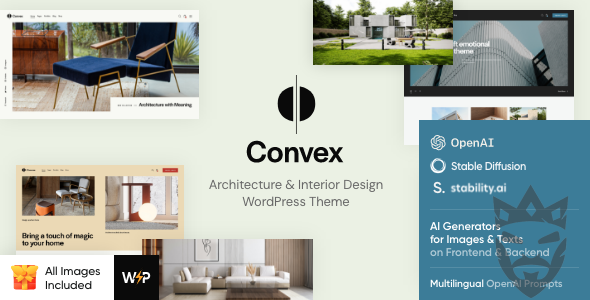 Convex - Architecture  Interior Design WordPress Theme