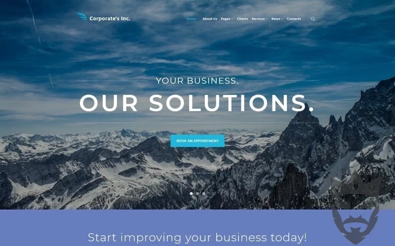 Corporate’s Inc WordPress Theme