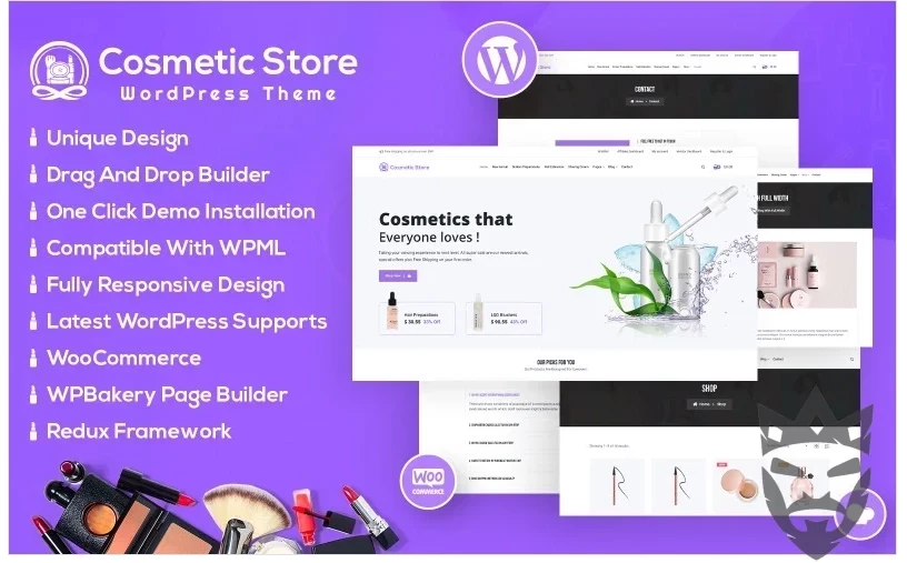 Cosmetic Store WooCommerce Theme