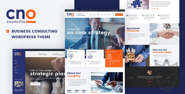 Councilio - Business and Financial Consulting WordPress Theme