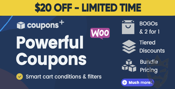 Coupons + | Advanced WooCommerce Coupons Plugin