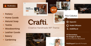 Crafti - Handmade WordPress Theme