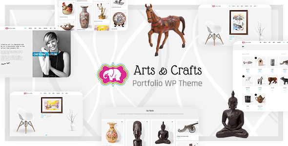 Crafts  Arts - Handmade Artist WordPress