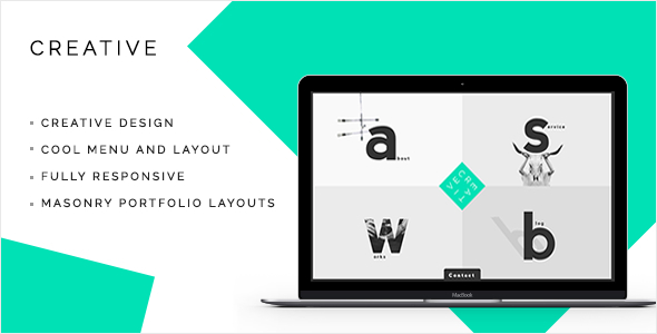 Creative - Portfolio  Agency WordPress Theme