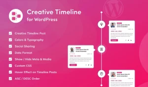 Creative Timeline for WordPress