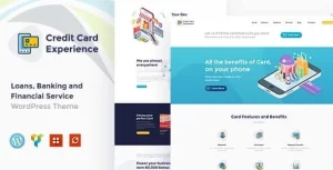 Credit Card Experience | Loan Company and Online Banking WordPress Theme