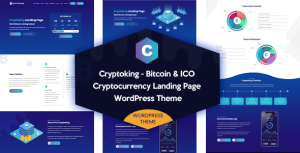 Cryptoking - Bitcoin  ICO Theme