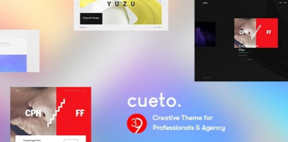 Cueto – Creative Portfolio WordPress Theme