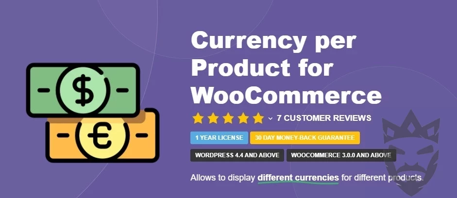 Currency per Product for WooCommerce By TycheSoftwares