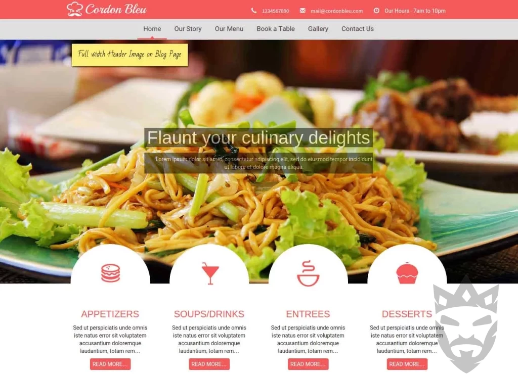 CyberChimps Cordon Bleu WordPress Theme