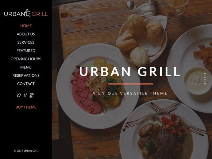 CyberChimps Urban Grill WordPress Theme