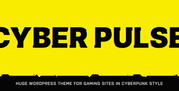 CyberPulse - Gaming  eSports Theme for WordPress