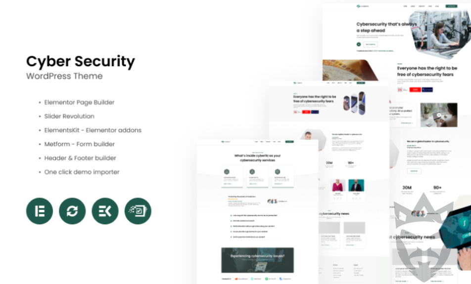 Cyberitz – Cyber Security WordPress Theme