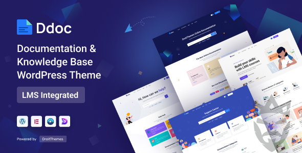 DDoc - Documentation and Knowledgebase WordPress Theme