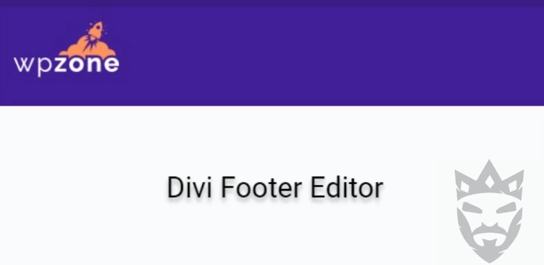 DIVI FOOTER EDITOR Show License