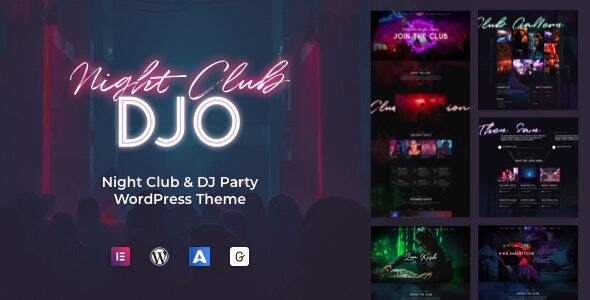 DJO - Night Club and DJ WordPress