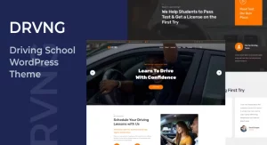 DRVNG - Driving School WordPress Theme