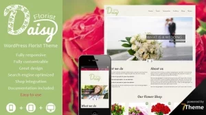 Daisy – Florist WordPress Theme